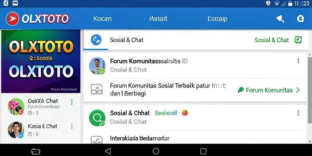 Tampilan antarmuka OLXTOTO yang bersih dan mudah dipahami.